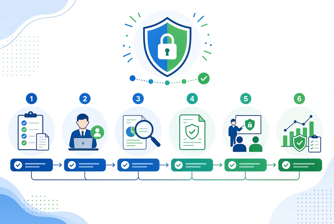 Preparación inicial y checklist para implementar ISO IEC 27001