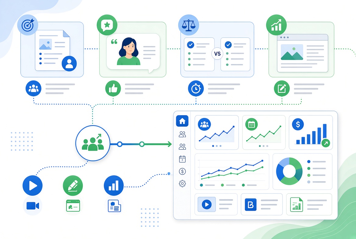 Medición de contenidos, leads y resultados comerciales